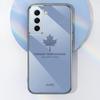 Роскошный чехол с ремешком из кленового листа для Samsung Galaxy S23 Ultra S22 Plus S21 S20 Plus Ultra S21 FE S22 Plus, мягкий силиконовый защитный чехол для объектива