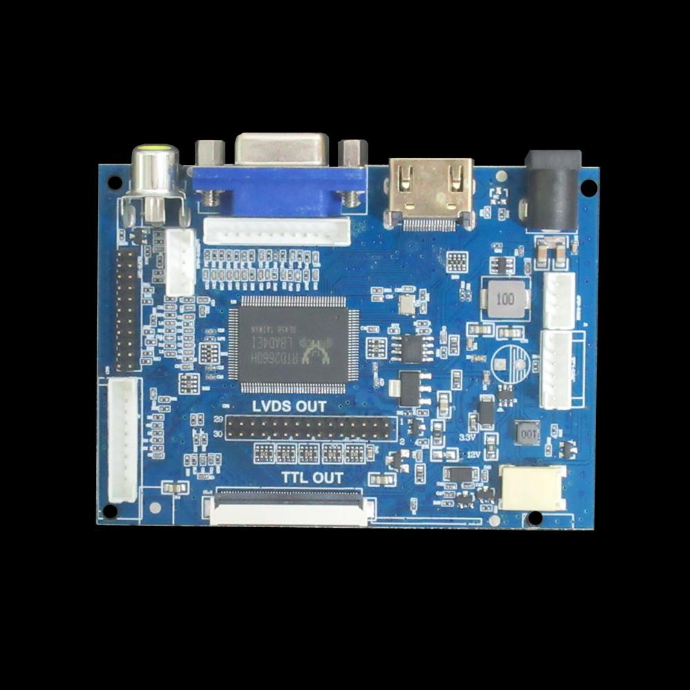 9-дюймовый экранный дисплей, ЖК-дисплей TFT, плата управления драйвером, HDMI-совместимый VGA AV для макетной платы монитора Raspberry Pi