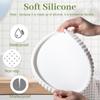 Wavy Edge Modern Decorative Tray Round Shape Multifunctional Tray New Storage Tray  Coffee Table