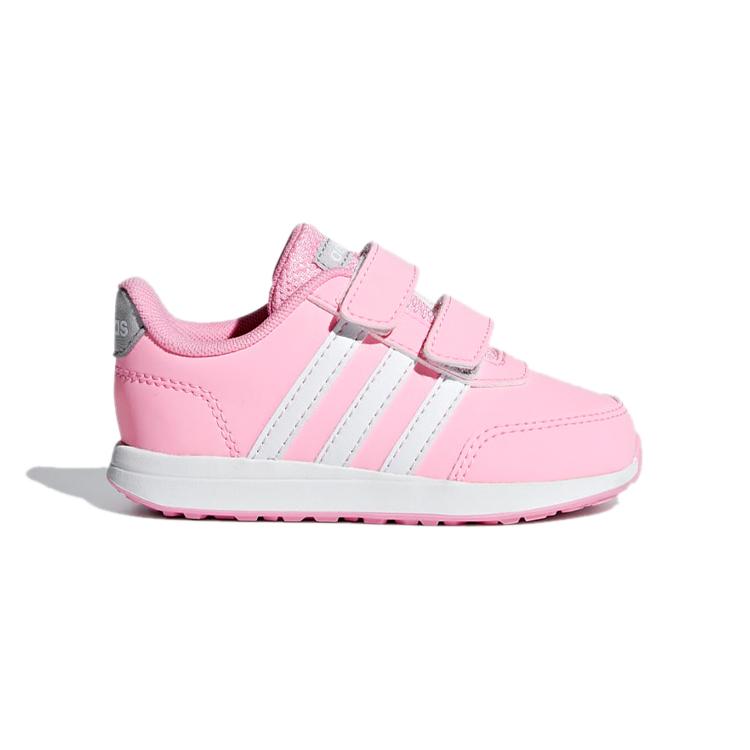 Adidas Neo Switch 2.0 Comfortable Abrasion Resistant Low top Toddler Shoes Pink Infant And Toddler F35700