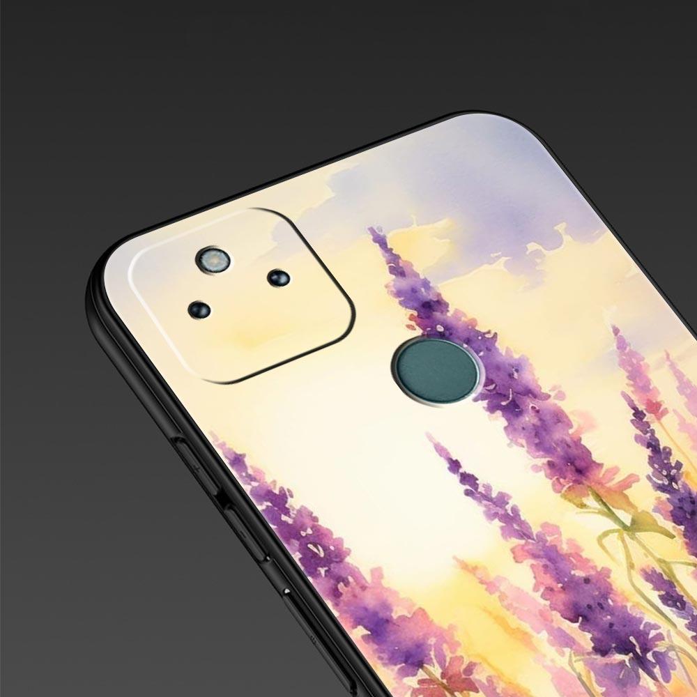 Phone Case Cover for Google Pixel 10 9 8 7 6 7A 6A Pro Shockproof Soft TPU 10 9 Pro XL Shell Capas Fundas Cartoon Flower Coque
