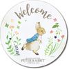 YouPower Peter Rabbit Wooden Welcome Board "Running Peter" PF-01574 W19 X H19 X D1.5cm PF-01574