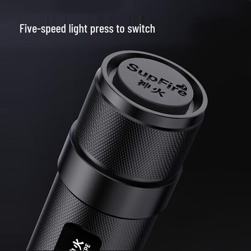 SupFire F3-XPE Rechargeable Zoom Flashlight