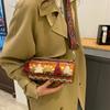 Модная сумка через плечо-цилиндр с вышивкой в этническом стиле