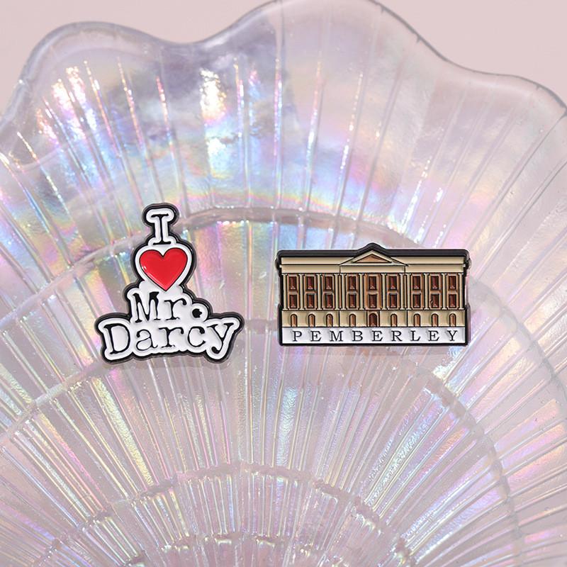 Unique Love Series Cartoon Character Brooch Pin Fashionable Metal Badge Accessory