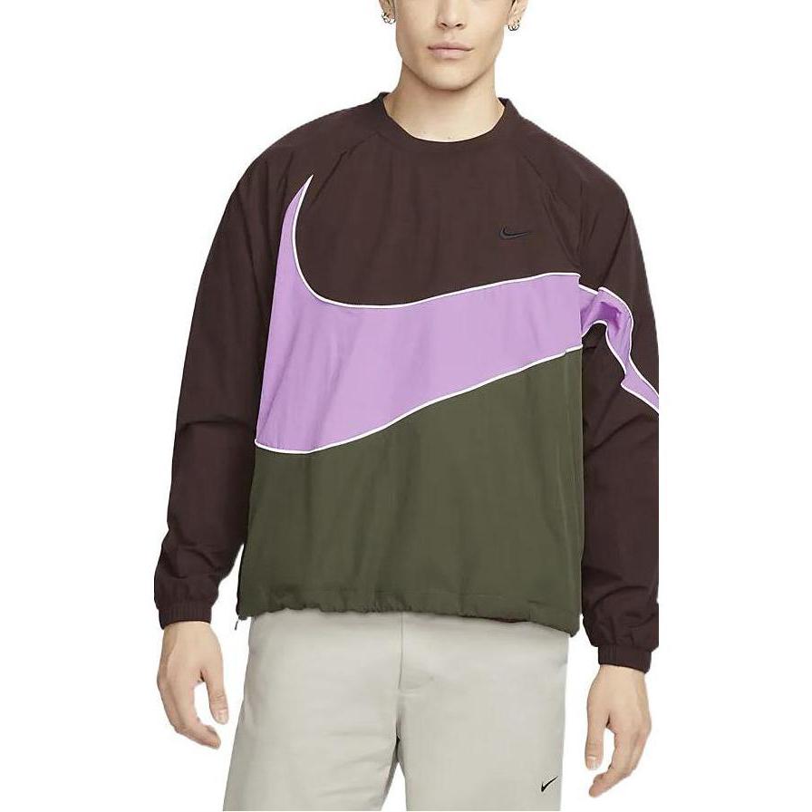 Nike Спортивная куртка с большим логотипом Swoosh, тканая, азиатский размер DX0661-227