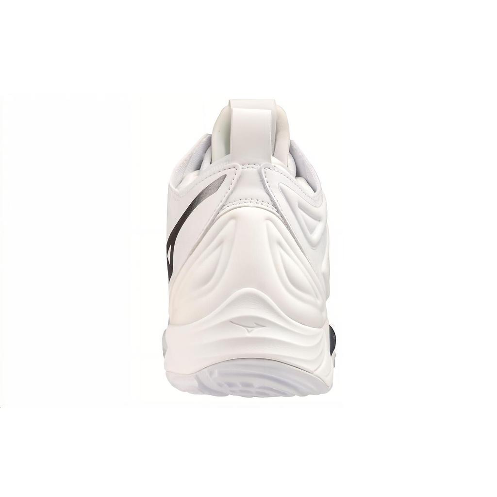 Mizuno Кроссовки унисекс Wave Momentum 3 Mid White Metallic Grey Черные V1GA231751