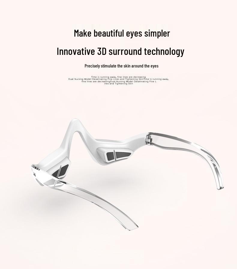 Массажер для кожи вокруг глаз EMS: Уменьшает темные круги и мешки под глазами