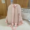 School Bag Niche Design Backpack Girls High Value Light Color School Bag Elementary School Students Versatile Large Capacity Backpack