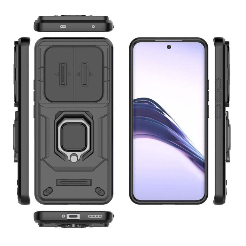 Для OPPO Realme 12 13 Pro Plus 5g задняя крышка противоударный защитный чехол слайдер объектив камеры протектор магнитная подставка держатель Funda Coque