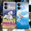 Чехол для Vivo V60 Lite Чехол Сладкое Сердце Любви Цветок Мягкий Силиконовый ТПУ Чехол Для Vivo V60 Lite 4G 5G Чехлы для Телефона Защитный Чехол