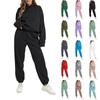Women's  Two Piece  Sets It Long Sleeve Hoodies Pullover Sweatshirt Sweatpant Casual Workout Tracksuit