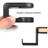 Подставка для игровых наушников для ПК, держатель для гарнитуры, крепление для вешалки с регулируемым вращающимся зажимом, настольное крепление, универсальный кронштейн для сумки