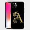 Gold Royal Letter Phone Case For iPhone Samsung Galaxy Redmi Xiaomi Oppo OnePlus Note S A 7 8 9 10 11 12 13 14 20 21 22 23 53 54 Pro Max Plus Ultra