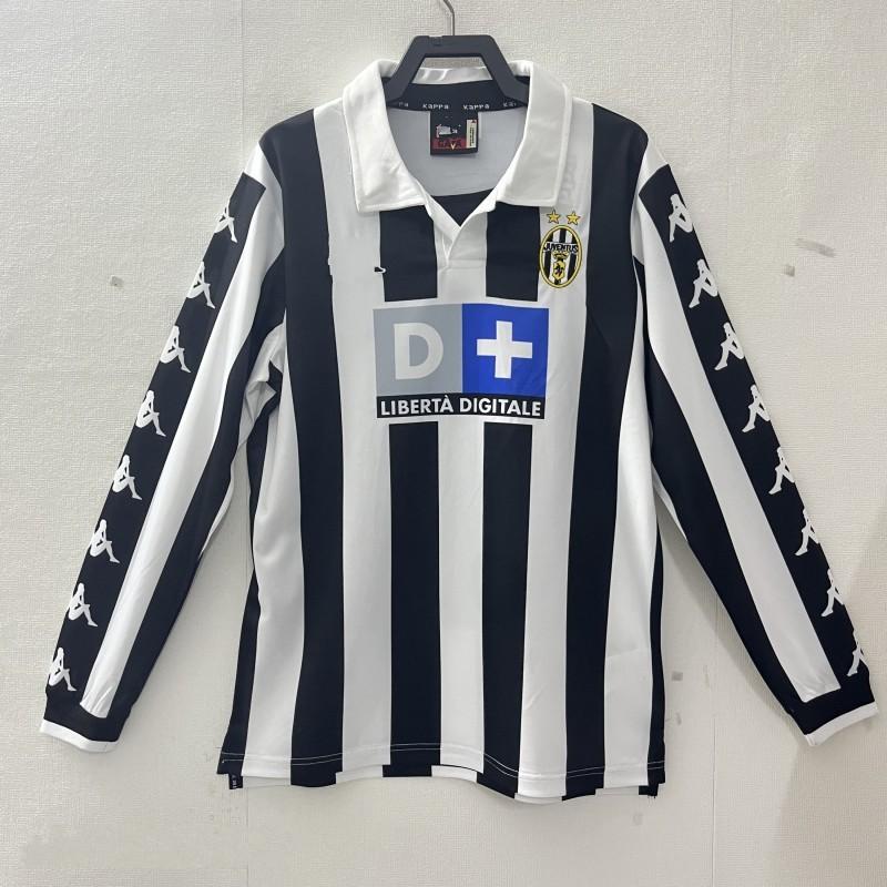 Vintage Long Sleeve Football Jersey Men Adult Retro Season Home Away Soccer Shirt