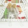 24 стеклянных бутылочки для пробирок с пробковыми пробками, прозрачные стеклянные бутылочки - объем (22 x 120 мм (30 мл))