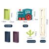 Domino Train for Kids Automatic Electric Laying Car Colorful Dominoes Set Educational Toys Blocks Gift for Boys Girls