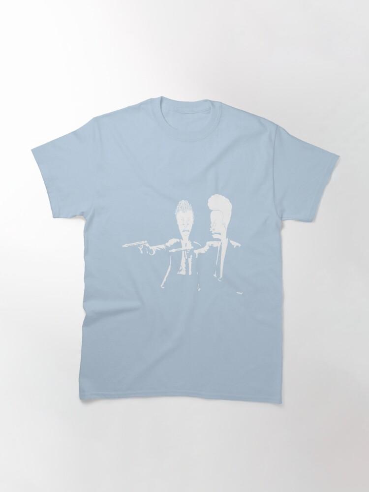 Pulp Beavis And Butthead Pulp Fiction Classic T-Shirt