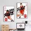 Аниме Slam Dunk плакат и принты, японский фильм, холст, картина, игра в баскетбол, настенная картина для мальчика, детская комната, украшение дома