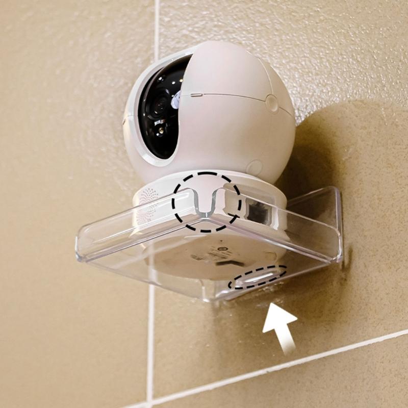 2pcs Acrylic Floating Wall Ledge Shelf Wall Mounted Floating Shelves for Bedroom Living Room Storage Stand Rack Holder