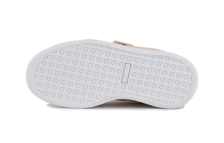 Детские кроссовки Puma Basket Canvas для малышей 'TIme 4 Change - Розовый песок'