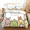 Аниме Sumikko Gurashi Мультяшный Постельный Комплект Пододеяльник Комплект Постельного Белья Одеяло Наволочка Одеяло Кинг Квин Размер Мальчики Взрослые