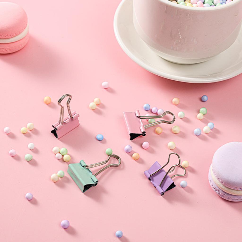 Набор скрепок Прочная упаковка Легкие Милые Портативные Многоцелевые Офисные скрепки Набор для семьи школы бизнеса Зеленый