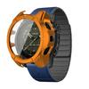 Ремешок+Чехол Для Garmin Fenix 8 47 51мм Защитное Стекло Магнитный Силиконовый Ремешок QuickFit Браслет Протектор Fenix8 Аксессуары