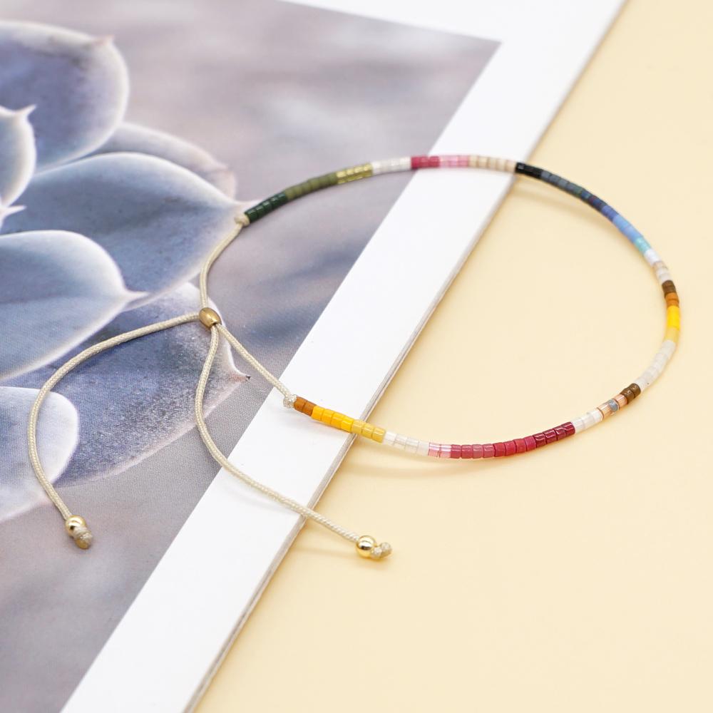 Go2boho Лето Бирюзовый Синий Миюки Богемия Этнический Пляж Свежесть Трубка Бусины Браслет