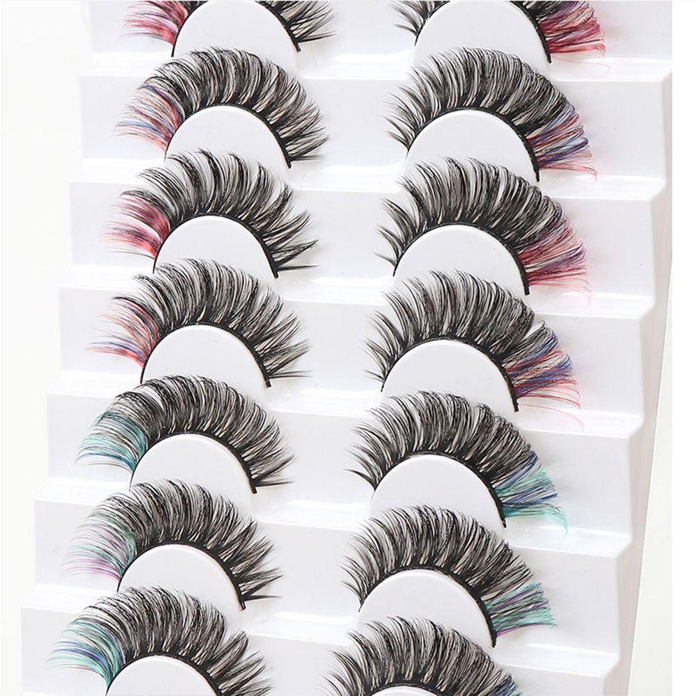 8 пар имитация ресниц для глаз наращивание ресниц 3D завитые накладные ресницы для начинающих