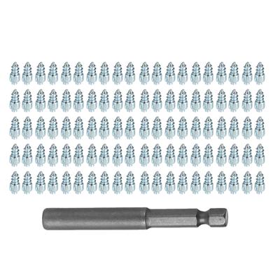 2019 новая модель снежных винтовых шин, противоскользящие падающие шипы, колесные шины, 100 шт. для автомобиля, мотоцикла, велосипеда