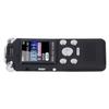 Digital Voice Recorder with Speaker Double Microphone 0.8 Inch LCD Screen MP3 Player Noise Cancellat