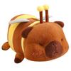 Shiba Bee Capybara Inu Honey Jar Plush Toy Animal Stuffed Doll Decoration Gift