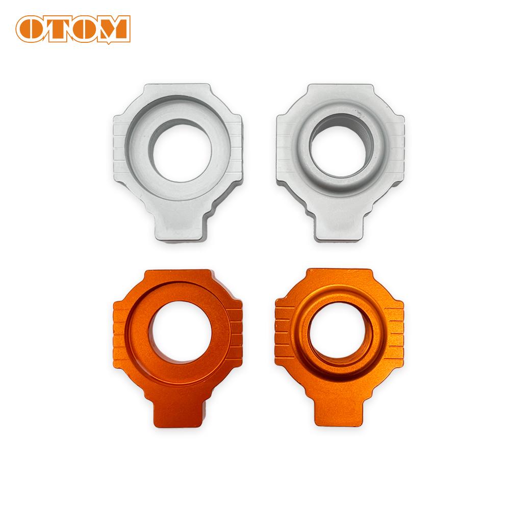 OTOM 2014-2024 Motorcycle Rear Axle With Axle Block Nut Wheel Hub Shaft For KTM SX SXS Freeride 250R HUSQVARNA TC GASGAS MC 85