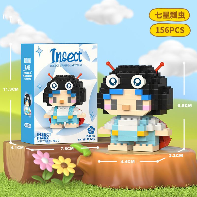 Animal Cat Bricks Constructor Set Micro Building Blocks Children Toy Adult Particle Building Block Dog Mini Toys Home Decoration