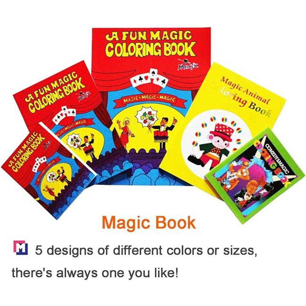 Comedy Magic Magic Coloring Book Magic Prop Magic Prop Books Magic Trick Book  Teens Adults