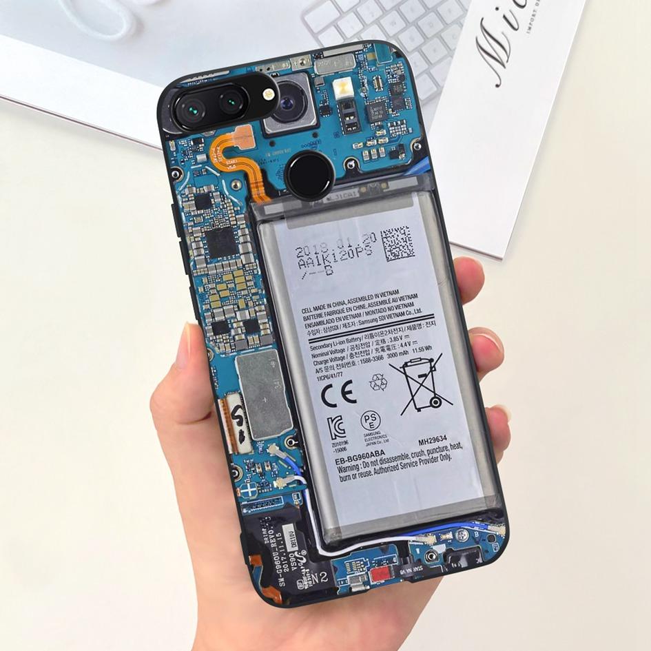 For Xiaomi Mi 8 Lite Case 6.26" Fashion Landscape Girls Bumper Soft Silicone Phone Cover For Xiomi Mi 8 Lite Funda Mi8Lite Pouch