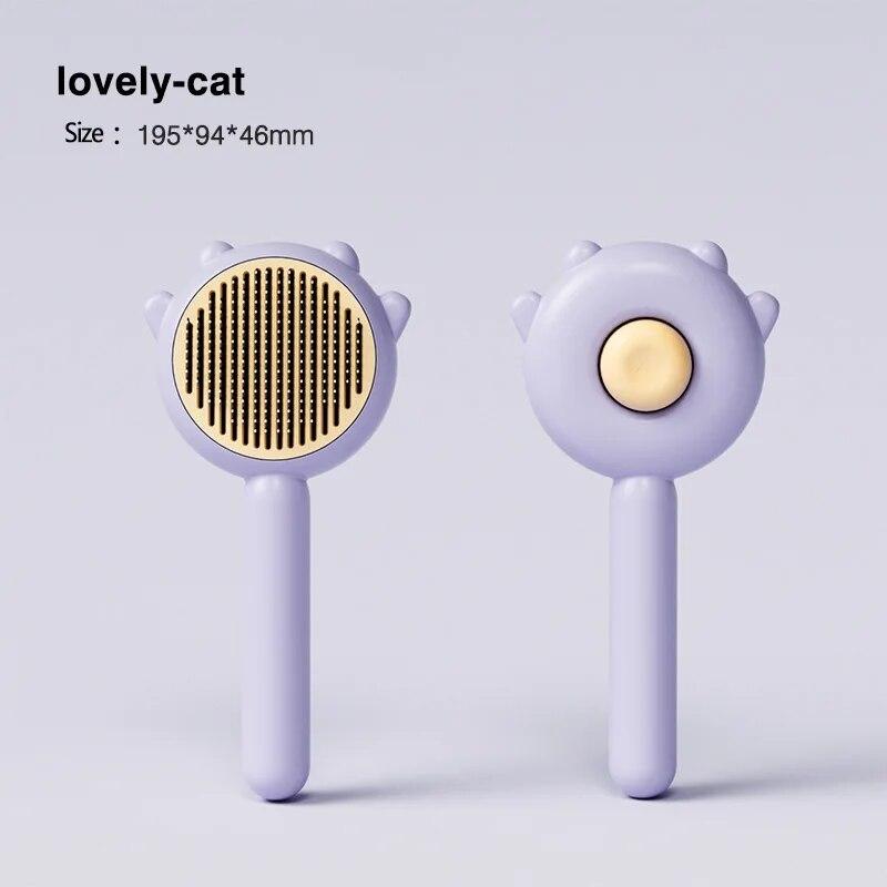 Расческа для домашних животных One-Key Hair Removal Brush Cleaning Magic Massage Grooming Needle Scratcher For Cat Dog Cleaning Care Supplies