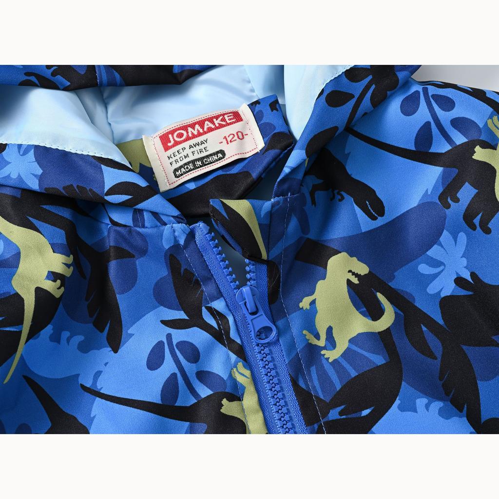 Куртка с капюшоном для мальчиков и девочек среднего и большого возраста с разноцветным принтом, легкие модели модных курток, детская одежда