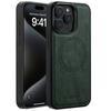 LC.IMEEKE For iPhone 14 Pro Magnetic Case Compatible with MagSafe Leather+TPU Back Cover