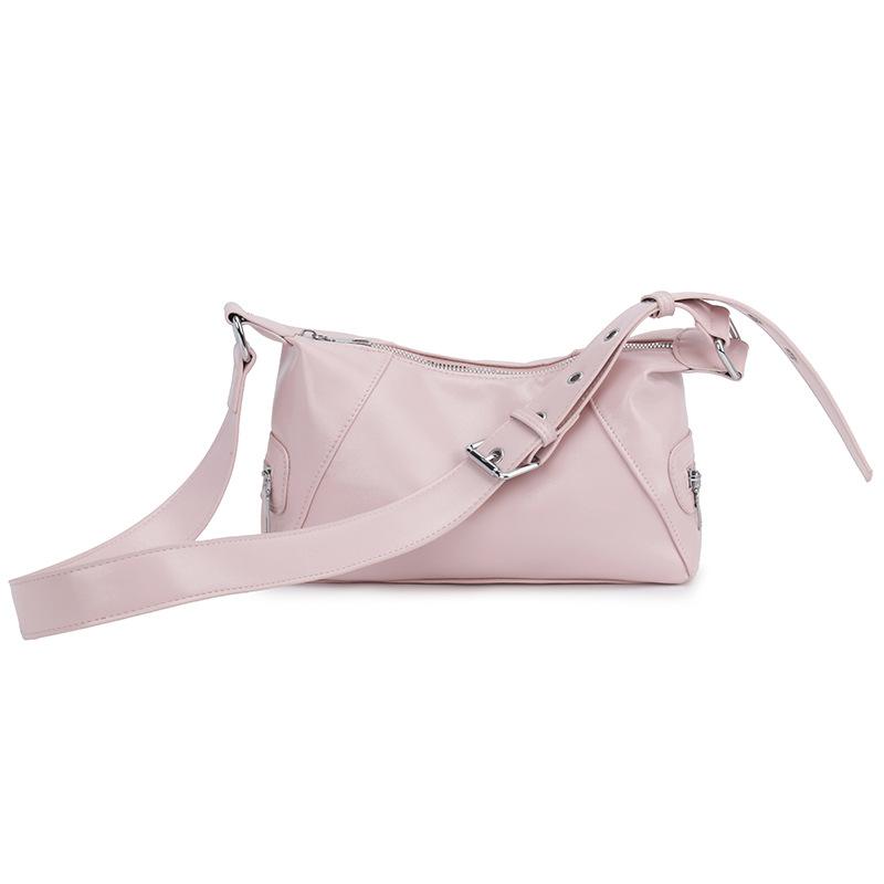 2025 новая персонализированная сумка-тоут в стиле Spice Girl, простая, трендовая, крутая, однотонная, модная, универсальная, для поездок на работу, из мягкой кожи, сумка-мессенджер для женщин