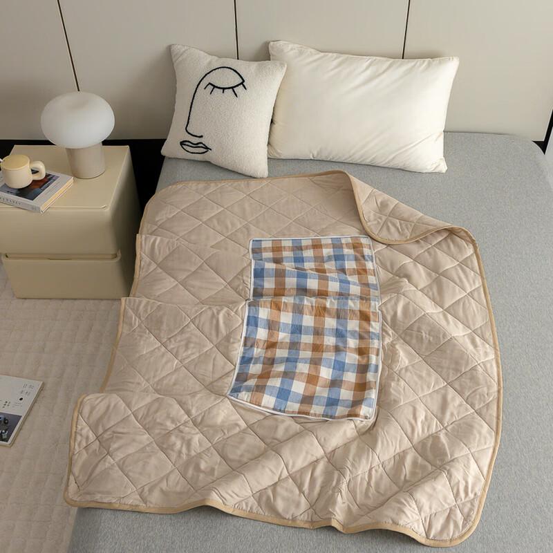 Превращаемая в одеяло подушка из полиэстера Qilu Home Textiles