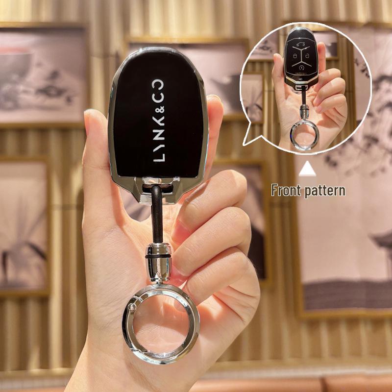 Чехол для ключа Lynk&Co: Мультяшная мода для моделей 01, 02, 03 – Высококачественная сумка для ключей от машины для мужчин и женщин (22 Дизайна)