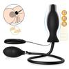 Hisecret Electric Anal Anal Anal Pump Control 10 Vibration Inflatable Anal Expands Up To Liquid Unisex Plug, Expander, [Remote + Modes], Expansion,
