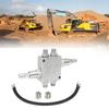Mini Excavator Cushion Valve Kit for Mini Excavator with 1/4 Inch Hydraulic Hose and M14x1.5 Threaded Joint
