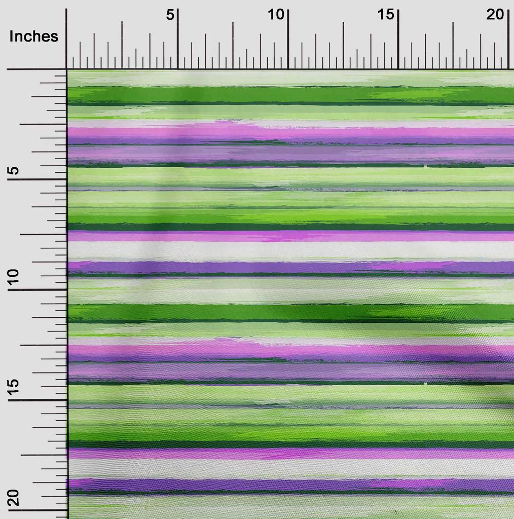 oneOone Cotton Flex Green Fabric Abstracts Quilting Supplies Print Sewing Fabric By The Yard 40 Inch