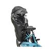Panasonic Croom Rear Seat Premium Rear Child Seat Rain Cover Bicycle Black NAR187 [Genuine Product]