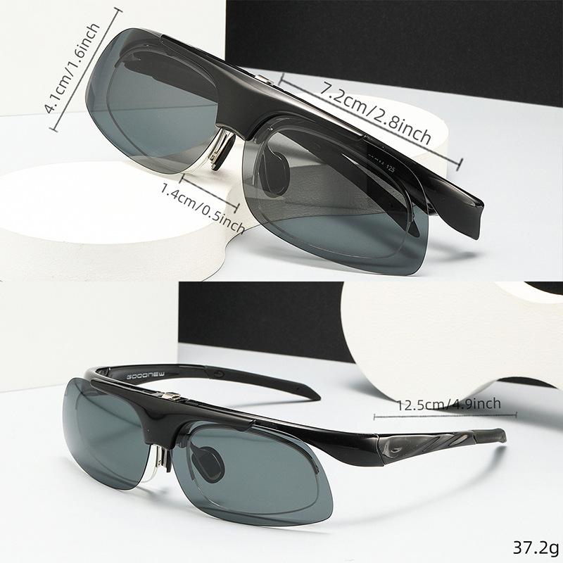 Уличные многофункциональные велосипедные очки Мужские горные очки Женские очки для езды с музыкой Миопические откидные очки для вождения