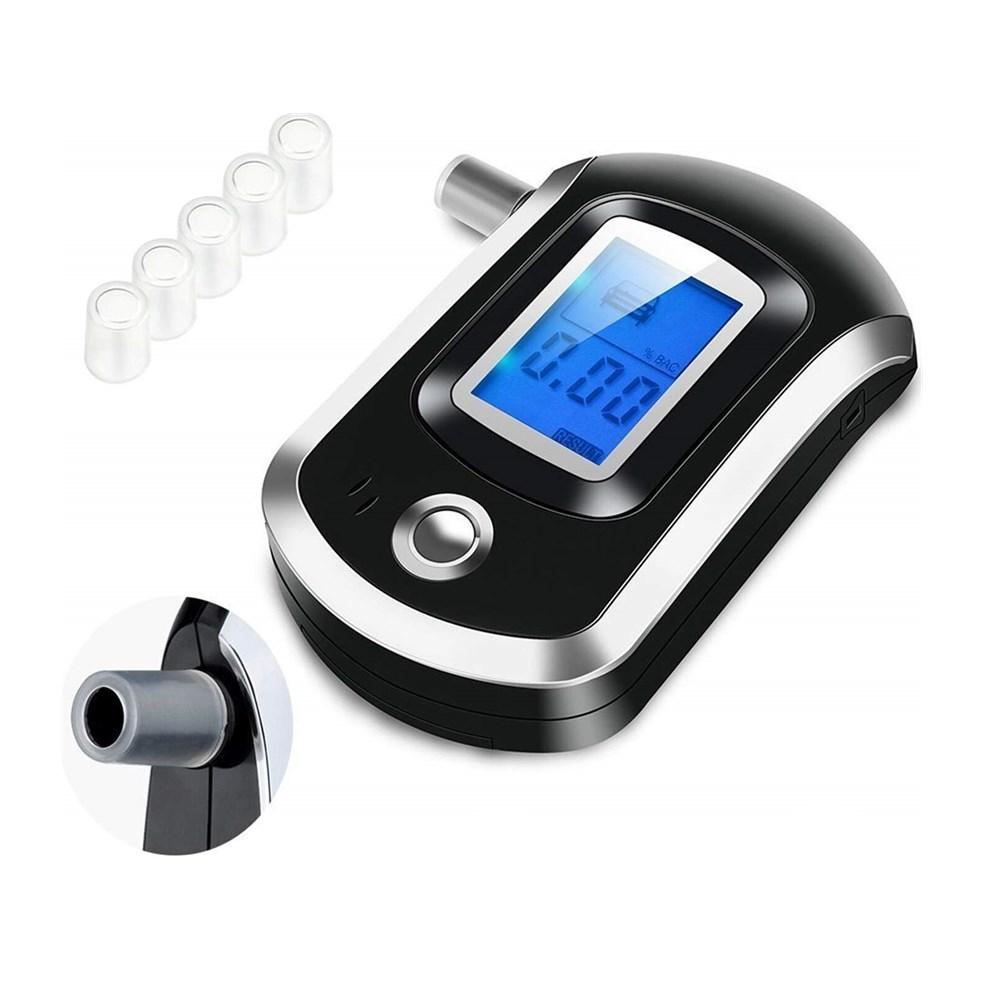 Новый цифровой тестер алкоголя в выдыхаемом воздухе, мини-профессиональный тестер алкоголя в выдыхаемом воздухе, анализатор вождения в нетрезвом виде, ЖК-экран