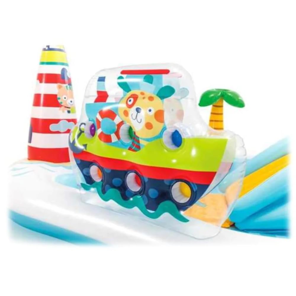 intex Игровой центр «Веселая рыбалка» 218 x 188 x 99 57162 Японский бассейн, см, [Официальный продукт]